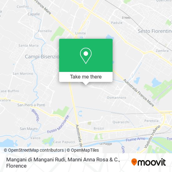 Mangani di Mangani Rudi, Manni Anna Rosa & C. map