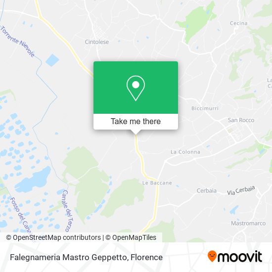 Falegnameria Mastro Geppetto map