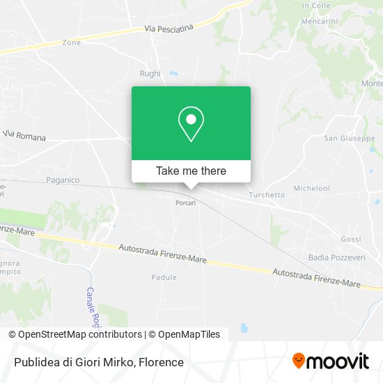 Publidea di Giori Mirko map