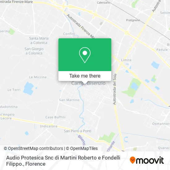 Audio Protesica Snc di Martini Roberto e Fondelli Filippo. map