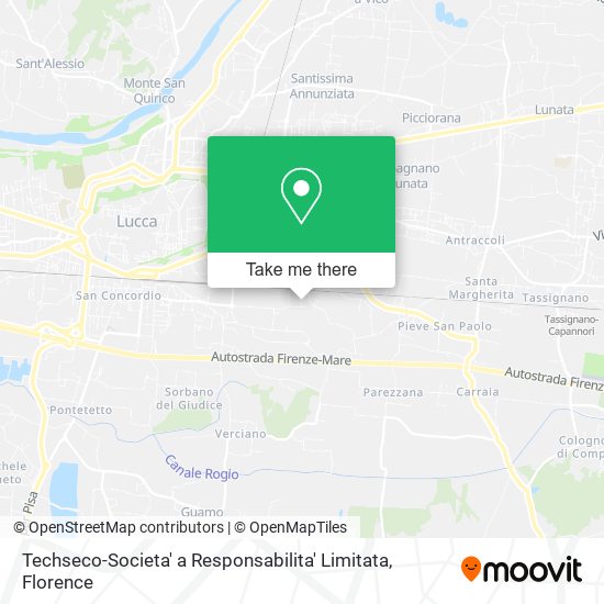Techseco-Societa' a Responsabilita' Limitata map