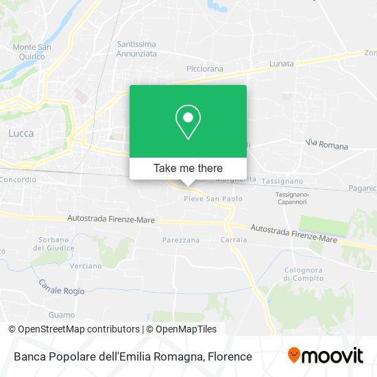 Banca Popolare dell'Emilia Romagna map
