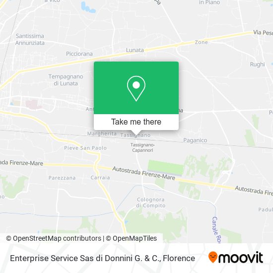Enterprise Service Sas di Donnini G. & C. map