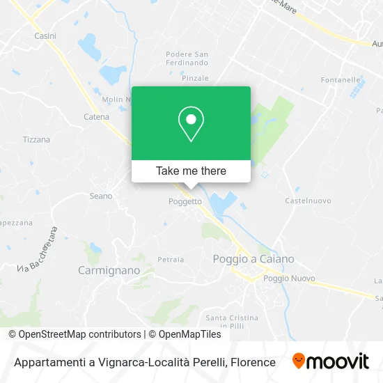 Vignarca Apartments-Perelli Location map