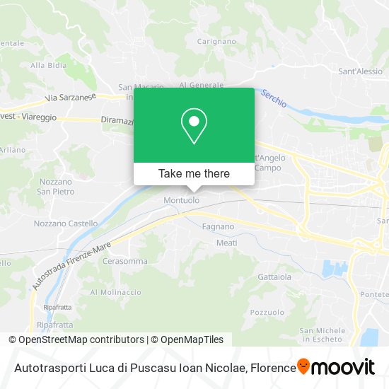 Autotrasporti Luca di Puscasu Ioan Nicolae map