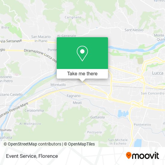 Event Service map