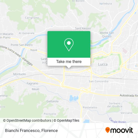 Bianchi Francesco map