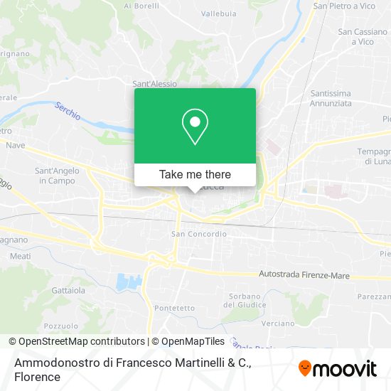 Ammodonostro di Francesco Martinelli & C. map
