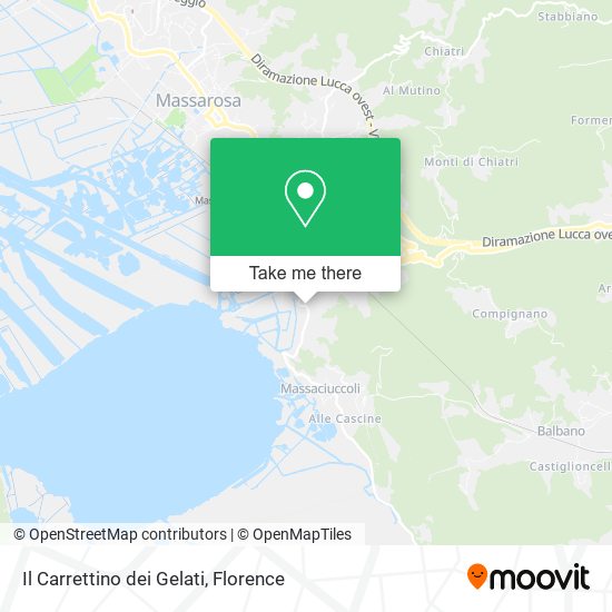 Il Carrettino dei Gelati map