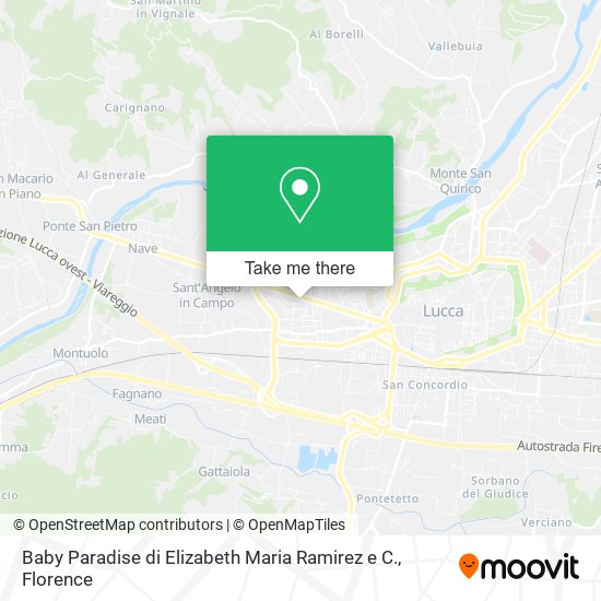 Baby Paradise di Elizabeth Maria Ramirez e C. map
