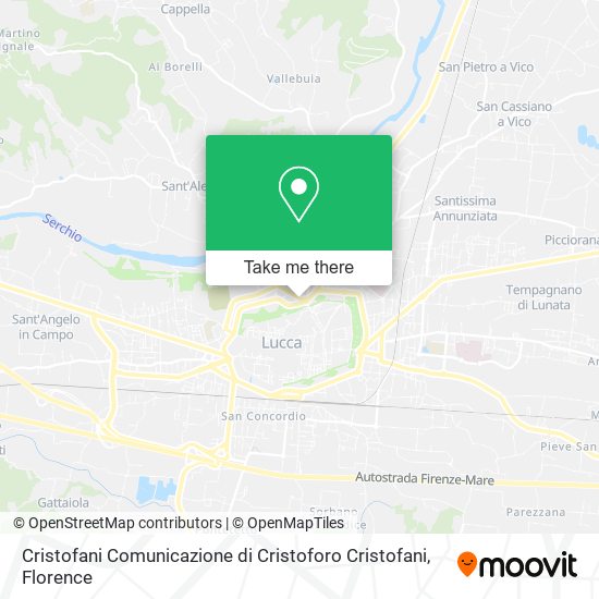 Cristofani Comunicazione di Cristoforo Cristofani map