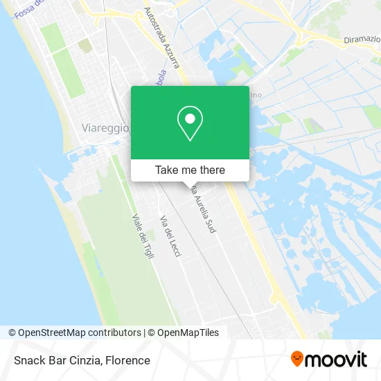 Cinzia Snack Bar map