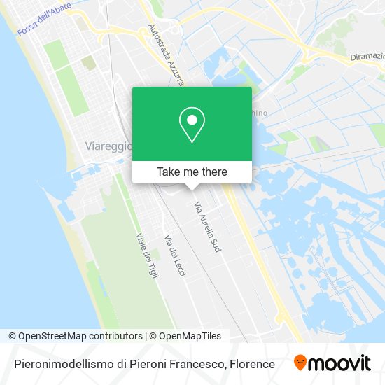 Pieronimodellismo di Pieroni Francesco map