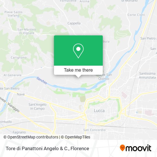 Tore di Panattoni Angelo & C. map