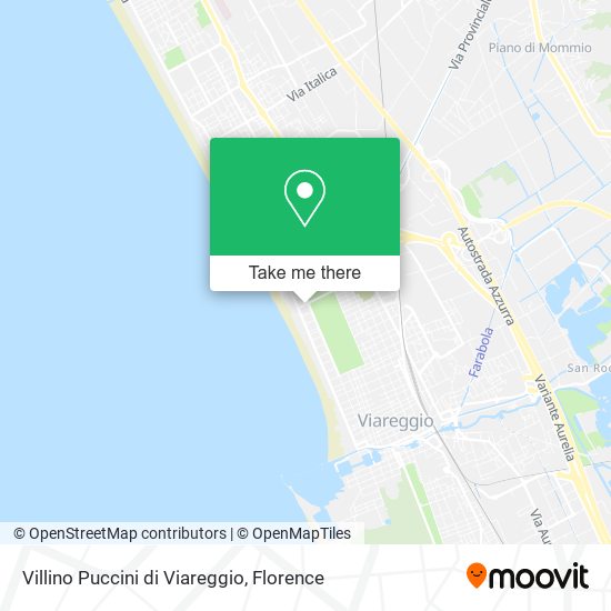 Villino Puccini di Viareggio map