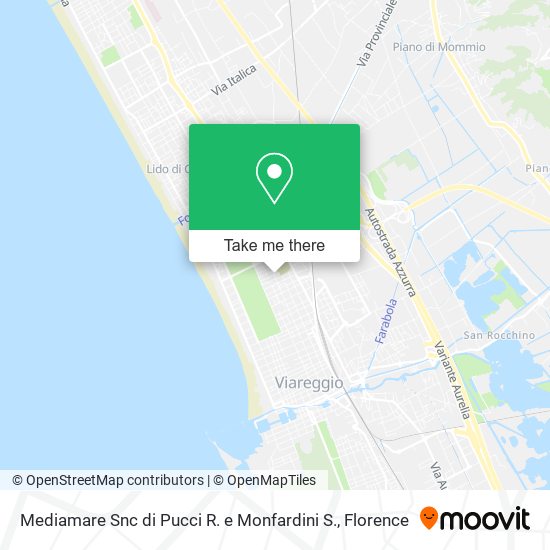 Mediamare Snc di Pucci R. e Monfardini S. map
