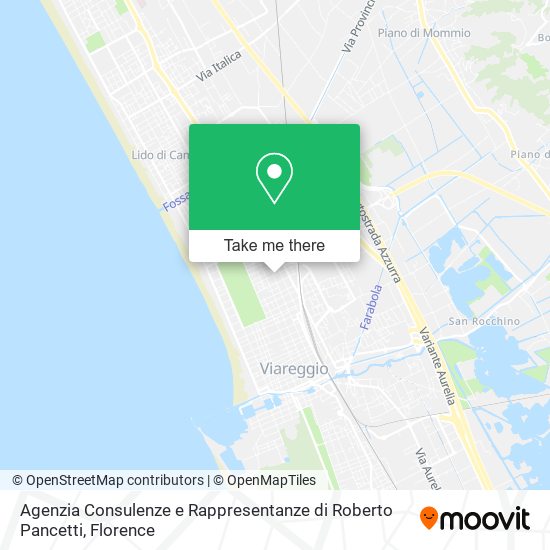 Agenzia Consulenze e Rappresentanze di Roberto Pancetti map
