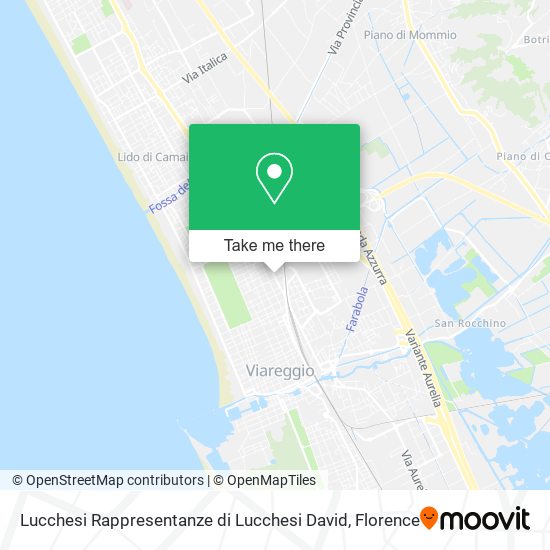 Lucchesi Rappresentanze di Lucchesi David map