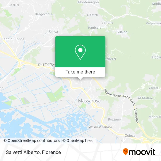 Alberto Salvetti map