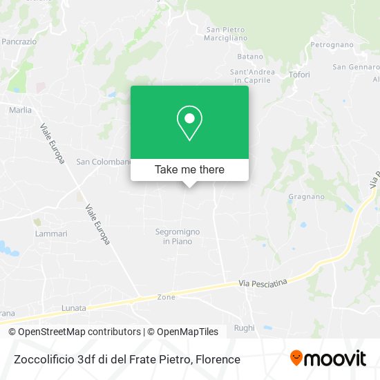 Zoccolificio 3df di del Frate Pietro map