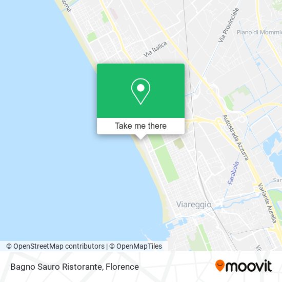 Bagno Sauro Ristorante map