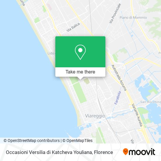 Occasioni Versilia di Katcheva Youliana map