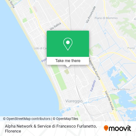 Alpha Network & Service di Francesco Furlanetto map