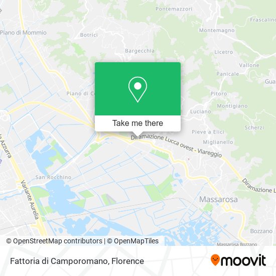 Fattoria di Camporomano map