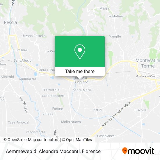 Aemmeweb di Aleandra Maccanti map