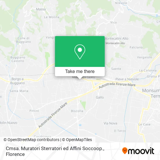 Cmsa. Muratori Sterratori ed Affini Soccoop. map