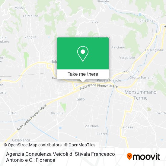 Agenzia Consulenza Veicoli di Stivala Francesco Antonio e C. map