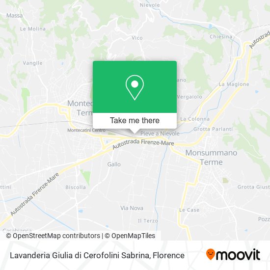 Lavanderia Giulia di Cerofolini Sabrina map