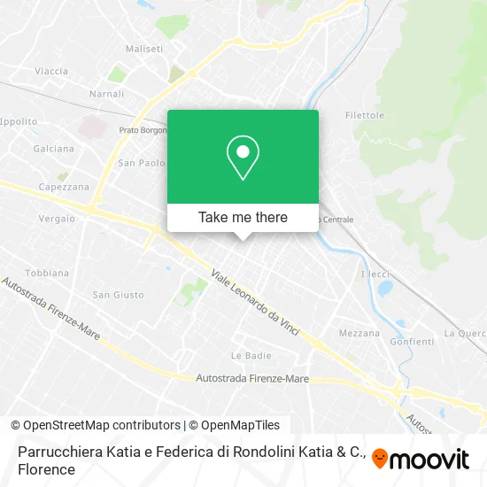 Parrucchiera Katia e Federica di Rondolini Katia & C. map