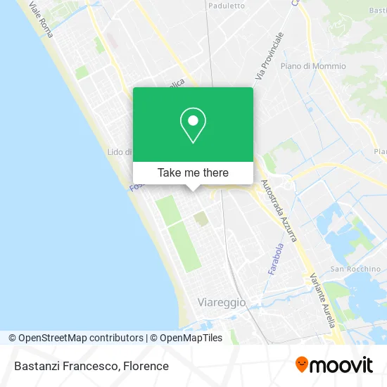 Bastanzi Francesco map