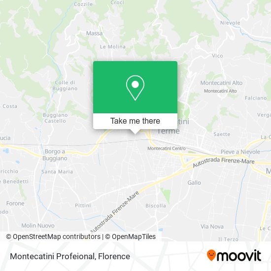 Montecatini Profeional map