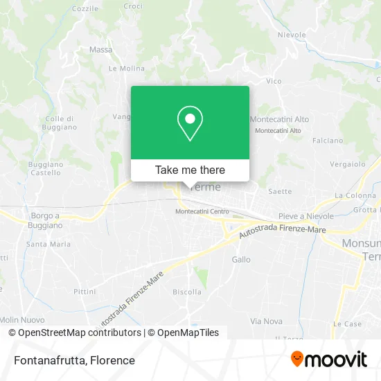 Fontanafrutta map