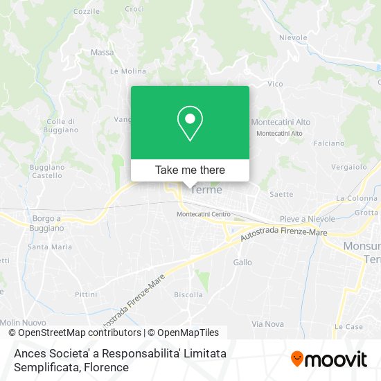 Ances Societa' a Responsabilita' Limitata Semplificata map