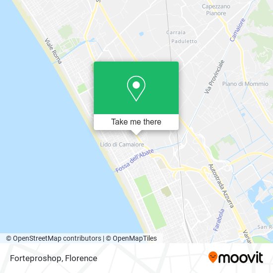 Forteproshop map