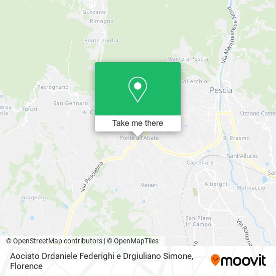 Aociato Drdaniele Federighi e Drgiuliano Simone map