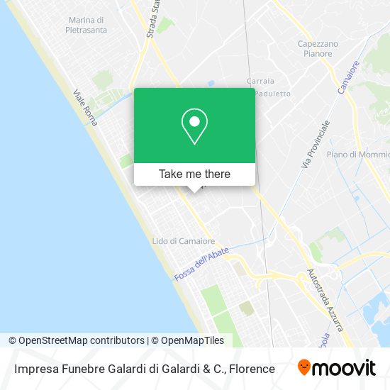 Impresa Funebre Galardi di Galardi & C. map