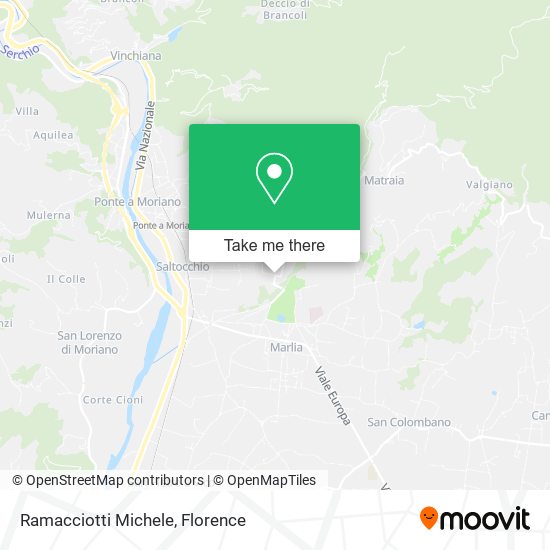 Ramacciotti Michele map