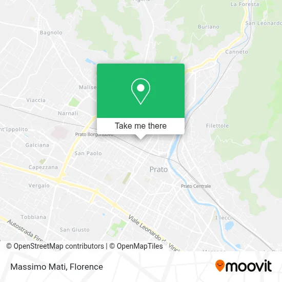 Massimo Mati map