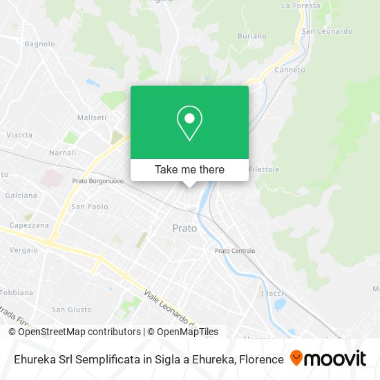 Ehureka Srl Semplificata in Sigla a Ehureka map