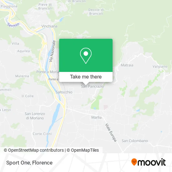 Sport One map
