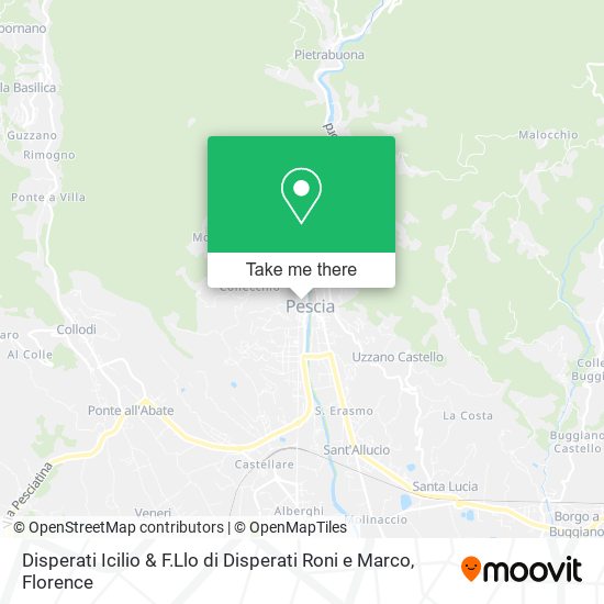 Disperati Icilio & F.Llo di Disperati Roni e Marco map