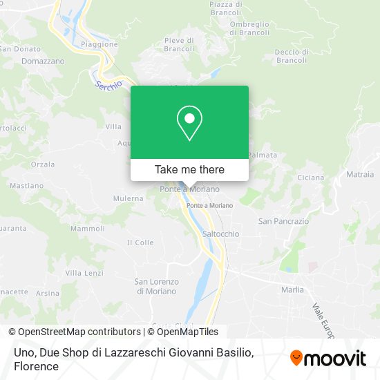 Uno, Due Shop di Lazzareschi Giovanni Basilio map