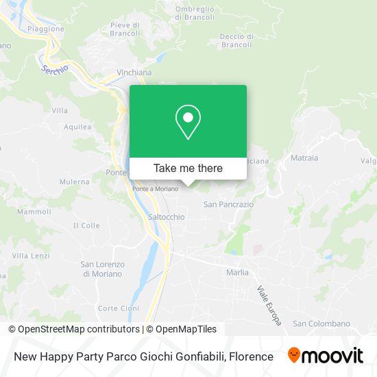 New Happy Party Parco Giochi Gonfiabili map