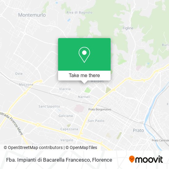 Fba. Impianti di Bacarella Francesco map