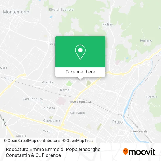 Roccatura MM by Gheorghe Constantin Popa & Co. map