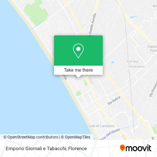 Emporio Giornali e Tabacchi map